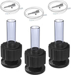 Pawfly Aquarium Nano Bio Sponge Filter Quiet Betta Fry Shrimp Foam Filter Kit with Airline Tubing for Small Fish Tank up to 3 Gallon, 3 Pack
