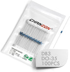 (Pack of 100 Pieces) Chanzon DB3 DIAC Bidirectional Trigger Diode 2A 32V 150mW DO-35 (DO-204AH) DB-3 Axial Silicon Diodes