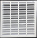 HVAC Premium 26 x 26 Duct Opening Steel Return Air Filter Grille, for 1-inch Filter, Removable Door, Flat Stamped HVAC Vent Cover Grille, Outer Dimensions 28.5 x 28.5