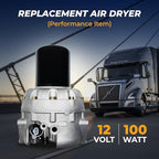 TORQUE 4324711010 Air Dryer System Saver 1200 Plus Compatible with Freightliner Kenworth Navistar Meritor Mack Peterbilt Volvo 4324701009 WAB4324711010 (TR4324711010)