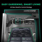 MARS Hydro 4" Smart Air Filtration Kit, Inline Duct Fan with iControl Temperature & Humidity Controller, App Remote Control, Carbon Filter Combo +25Ft Ducting, Grow Tent Hydroponics Ventilation System