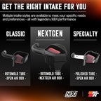 K&N NextGen Cold Air Intake System: High-Flow Cotton Filter: Compatible with 2011-2023 Dodge/Chrysler: Challenger, Charger, 300, 300C, 300S, 50-1542