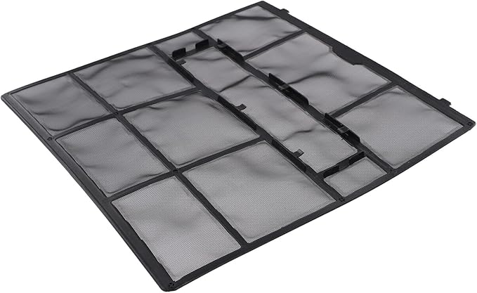 Air Conditioner Dust Filter Screen for Indoor Unit, Plastic Mesh AC Accessory, Hanging Design for Central Cooling Systems, Protects Air Outlet from Dust Buildup(29.2X29.2cm)