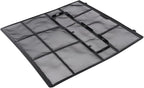 Air Conditioner Dust Filter Screen for Indoor Unit, Plastic Mesh AC Accessory, Hanging Design for Central Cooling Systems, Protects Air Outlet from Dust Buildup(29.2X29.2cm)