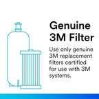 3M Water Filtration Replacement Cartridge for Commercial Ice Maker Machine HF20-S for High Flow Serie ICE120-S, Reduce Sediment, Microplastics, Chlorine Taste and Odor, Cyst, Inhibit Scale (Pack of 2)