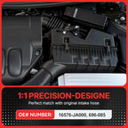16576-JA000 Air Cleaner Intake Hose Tube with Clamps 2007 2008 2009 2010 2011 2023 2013 for Altima 2.5L 4 Cylinder Engine