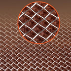Stainless Steel Woven Wire Mesh 304 Stainless Steel Insect Screen Mesh, 20 Mesh 120 Mesh Air Vent Mesh Metal Woven Wire Mesh for Vent, Filter, Window & Garden