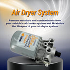 Torque 800887 AD-SP Style Air Dryer for Freightliner, Peterbilt Replaces 065691 Bendix: 800887 65691 109991 Haldex: 10991X Meritor: R95510991X (TR800887)