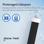 GLACIER FRESH Water Bottle Filters, Replacement for Brita BB06, Brita Hard Sided and Sport Water Bottle Filter, 3 Count