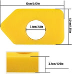LOCOPOW 2 Pack Air Filter 698369 for BS 4216 5086K 5088 5088H 5099 698369 MTD 490-200-0011 Craftsman SPA8S1062853001