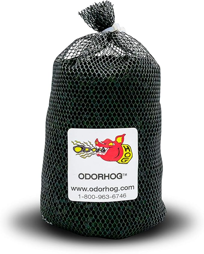 OdorHog Metal Cap Slip On Vent Stack Pipe Filter 3" Black ABS, Removes Outdoor and Sewer Odor Problems (3.0-inch)