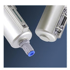 1/2 Inch NPT Industrial Grade Three Stage Air Drying System, Particulate Filter, Coalescing Filter, Desiccant Dryer and Air Regulator, 0-240 PSI, Auto Drain
