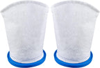 X-treme Multilayer Filter Bag, Compatible with Catfish Ultra,iVac 250,iVAC C2,Volt FX-4 and for Jacuzzi JPV200 Handheld Pool Vacuums (2 Pack, X-treme Multilayer Filter Bag)