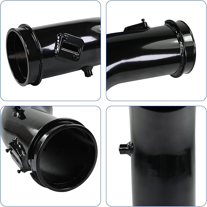 4" Cold Air Intake Pipe Kit with Oiled Filter, Filter System Replacement for 2011-2016 Ford Power stroke Diesel Engine 6.7L, F-250 F-350 F-450 Super Duty 6.7L Diesel (2011 2012 2013 2014 2015 2016)