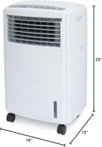 SPT SF-612R Evaporative Air Cooler with 3D Cooling Pad, White