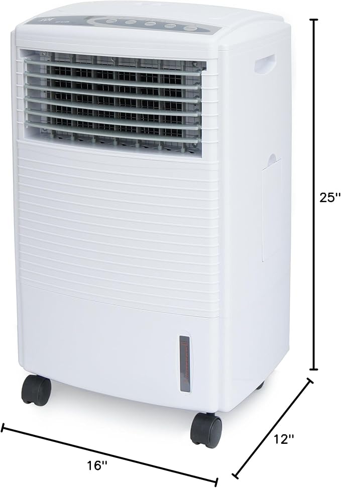 SPT SF-612R Evaporative Air Cooler with 3D Cooling Pad, White