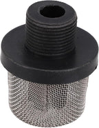 Metal Inlet Suction Strainer Mesh Filter for Sprayer Protection, Replacement Coating Debris Filter with Metal and Plastic Construction, 288716