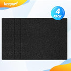 KEEPOW CF-1 Hepa Filter Replacement Compatible with Kenmore Sears Progressive CF-1, Progressive & Whispertone, Panasonic Models, Including 86883, 86880, 20-86883, 2086883, 8175084, 4 Pack