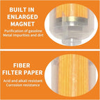 2 Pcs Motorcycle Fuel Filter,High Flow Inline Diesel Gasoline Fuel Filter,Universal For Replacement For Cars, Motorcycles, Scooter Dirt Bikes