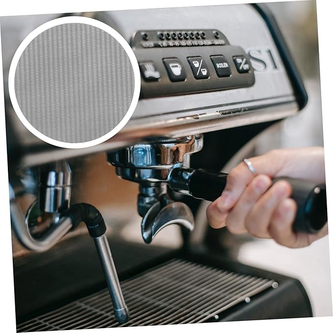 Espresso Filter Plate Stainless Filter Mesh for Optimal Extraction Easy to Clean and Install for Home Commercial Use