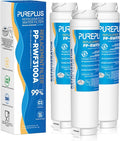 PUREPLUS 9000194412 Refrigerator Water Filter Replacement for Bosch Ultra Clarity BORPLFTR10,REPLFLTR10, 11034152, 644845,9000 077104, B26FT70SNS, B22CS80SNS, B22CS50SNS, Haier 0060820860, 3PACK