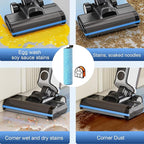 WD161 Roller and Filter for fit Shark HydroVac MessMaster Wet Dry WD161 WD261 AW261 and Shark WD101 WD201 WD100 WD200 AW201 WD200C WD201C WD101C Vacuum Cleaner,3 Brush Rollers,4 Foam Filters,3 Filter