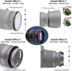 77mm Lens to 72mm Camera Lens Adapter,77mm to 72mm Filter Step-Down Ring Adapter Ring,Compatible All 72mm Filter Accessory
