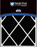 Nordic Pure 20x25x5 (Actual Size: 19 3/4 x 24 1/4 x 4 7/8) Air Bear Air Filter Replacement MERV 15 Plus Carbon 1 Pack