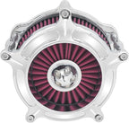 HDBUBALUS Motorcycle CNC Spike Air Cleaner Air Filter Intake System Filter (A-For Sportster XL models 04-22)