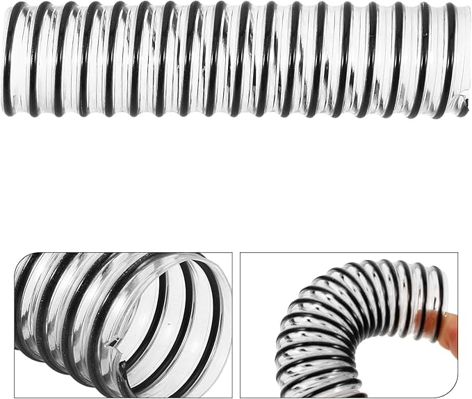 SAFIGLE Replacement Vacuum Cleaner Hose Tube Compatible with Model V1/vh1704, Flexible Sewage Waste Pipe Connector for Home Vacuum Cleaner Parts