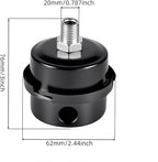 3/4"Thread Air Compressor Silencer Filter,20mm Metal Air Compressor Intake Filter and Noise Muffler,Air Compressor Replacement Parts for Generators,Blowers,Exhaust Ports