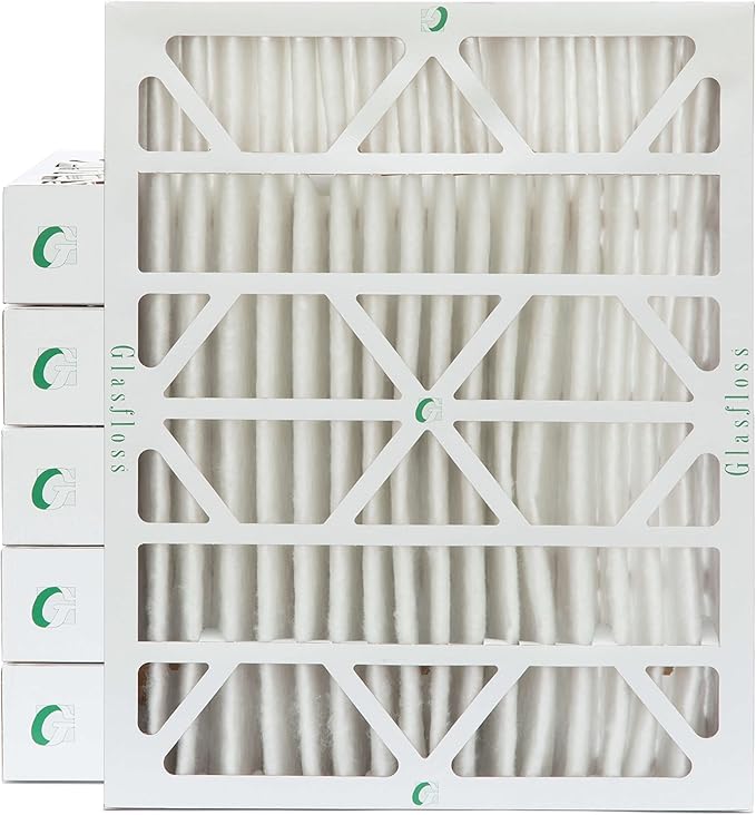 Glasfloss ZL 18x24x4 MERV 13 (FPR 10) 4" Inch Air Filters for AC and Furnace. Case of 6. Actual Size: 17-1/2 x 23-1/2 x 3-3/4