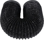 NoiseReducing 7in Dryer Vent Exhaust Hose Flexible Duct Easy Installation Spiral Design for Kitchens Greenhouses Bathrooms Efficient Airflow Ventilation Hose