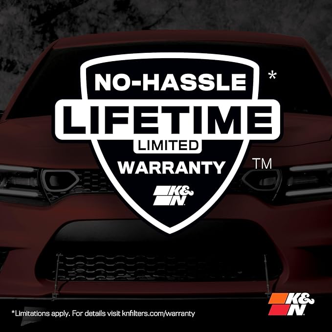 K&N High-Flow Original Lifetime Engine Air Filter: Increase Power: Premium, Washable: Compatible with 2012-2020 BMW: (See Product Description for Select Models), 33-2990 (Pack of 6)