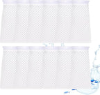 12 Pack 4 Inch Filter Sock, 150 Micron, Ring Honeycomb Filter Socks, Filter Socks for Saltwater Aquarium,Freshwater Aquarium Filter Bags, Filter Bags for Fish Tank