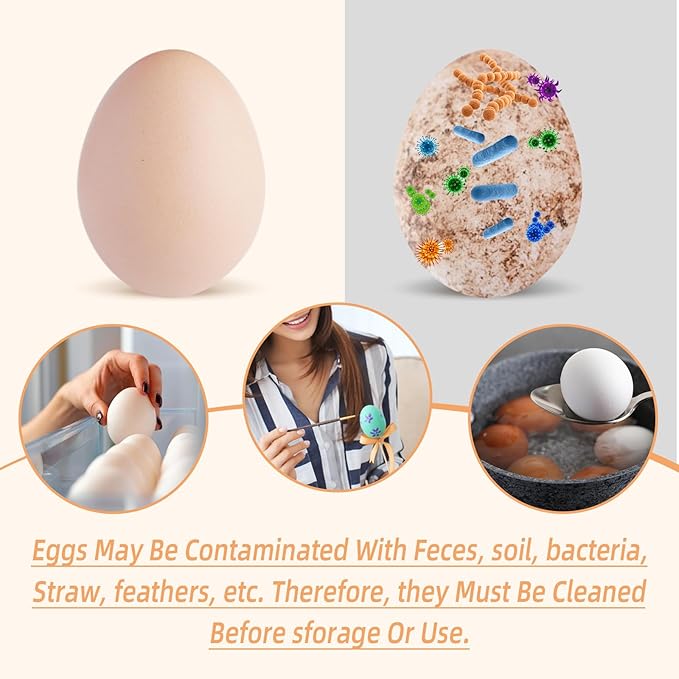 Silicone Egg Brush Cleaner, Egg Washer for Fresh Eggs, Egg Cleaner for Fresh Eggs, Egg Scrubber for Fresh Eggs, Reusable Cleaning Tools for Egg Washer (Pink)