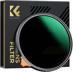 K&F CONCEPT 72mm Black Diffusion Mist 1/4 Effect & Variable ND2-400 (1-9 Stops) ND Lens Filter 2 in 1, Putter Adjust Multi-Function Filter for Camera Lens with 28 Multi-Coated (Nano-X Series)