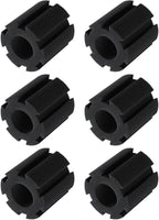 Pawfly 6 Pack Replacement Filter Sponges Aquarium Nano Bio Sponge Filter, Aquarium Filter Sponges Black Bio Foam for Fish Tank, Water Filtration Fish Tank Filter Accessories