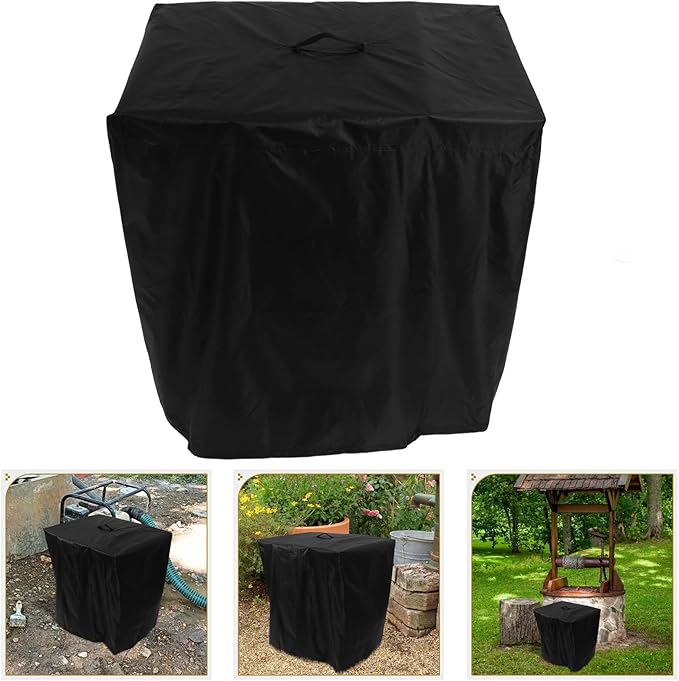 Pool Pump Cover Waterproof Outdoor Filter Pump Housing Protective Cover 55x50x62cm Replacement for Pool Motor and Pond Filter