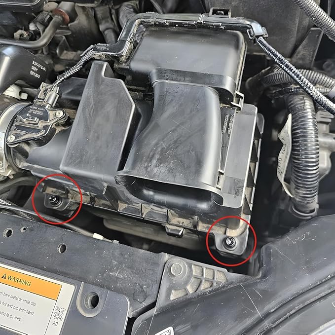 Car Air Cleaner Fastener, 8PCS Vehicle Engine Air Filter Housing Fastener Bolt Screw Parts, Automotive OEM# 90091P36000 Replacement, Compatible with MDX Accord Civic