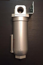1" Inline Air Compressor In Line Water Moisture Filter Trap Separator Auto Drain