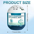 Indoor Air Purification Dust Removal Magic Box,Multi Functional Air Magic Box,Automatic Dust Collection Air Box for Home,Plant Extract Formula,No Electricity & Noise,For Any Room(120g)
