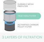 TruSens DuPont Allergy & Flu Filter with True HEPA for Z-2000 TruSens Air Purifier (Medium)