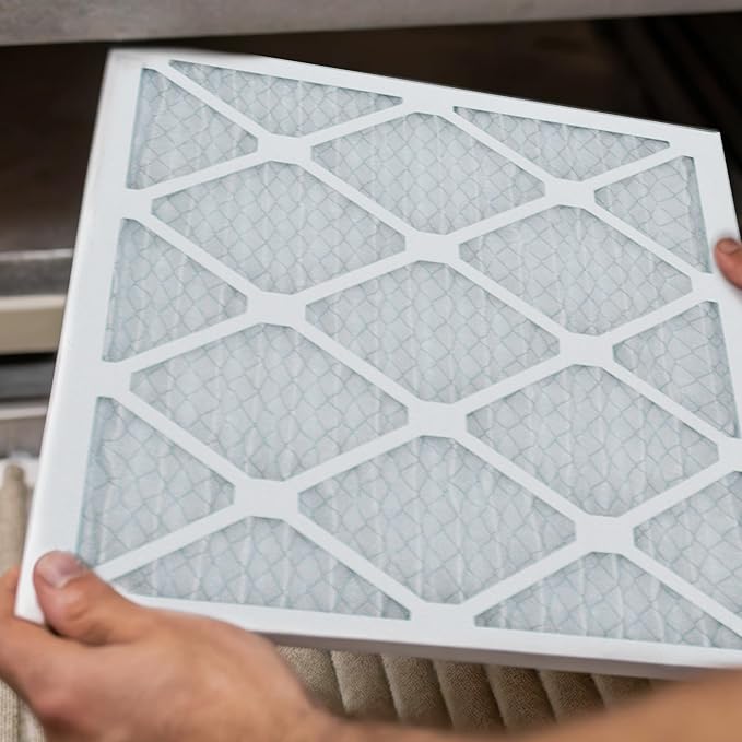 Cabana Filters 6-Pack 14x20x1 MERV 8 AC Furnace Air Filter for Home and Office - Indoor HVAC System Filtration Replacement, Captures Unwanted Particles