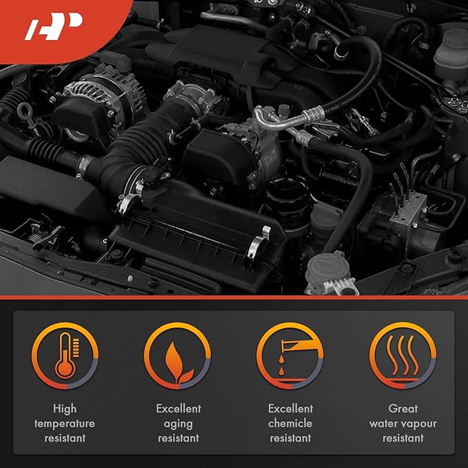A-Premium 2 Air Intake Hose Tube Compatible with BMW [E46] 320i 325i 325xi 01-05, 325Ci 01-06, 323i, 323Ci & [E36] Z3 1997-2000, 2.2L 2.5L 2.8L, Replace# 13541435627 13541705209
