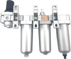 3/4" NPT HEAVY DUTY Industrial Grade 4 Stages Filter Coalescing Desiccant Dryer Regulator System For Compressed Air Lines, Metal Bowls, Great For Paint Spray And Plasma Cutter (AUTO DRAIN)