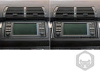 Carbon Fiber Interior Full Compatible with BMW X5 CD Panel Inner Frame-1