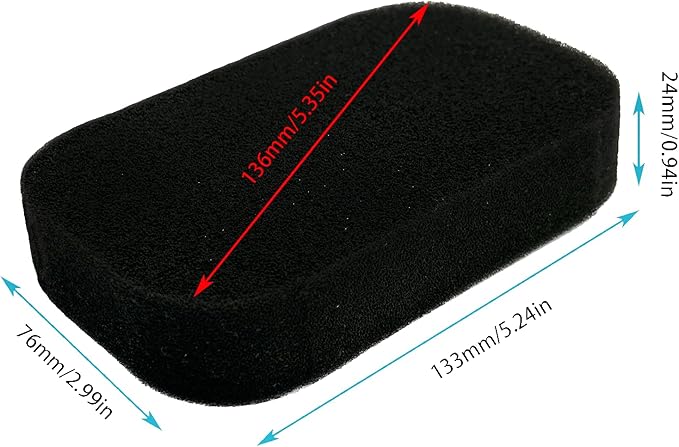 （2Pcs） Air Filter Element Fit For Champion 3400 3500 4000 4375 3550 4450 3650 4650 Watts Generator 5.5hp-7.5hp Fit For Sportsman Gen4000DF Dual Fuel Generator Air Filter，Part Number 45.091003.20