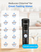 Waterdrop 10UA Under Sink Water Filter System, Reduces PFAS, PFOA/PFOS, Lead, Chlorine, Bad Taste & Odor, Under Counter Water Filter Direct Connect to Kitchen Faucet, NSF/ANSI 42 Certified, 1 Year