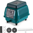 VEVOR Linear Air Pump 1110 GPH | Pond Aerator & Septic Tank Pump for 10ft Deep Water | for Wastewater Treatment, Fish Farms, Hydroponics, Aquariums, Restaurants